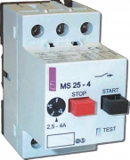 Автомат защиты двигателя MS25 4-6,3 A