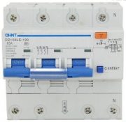 Дифференциальный автомат DZ158LE-100 3P+N C100A 30mA AC