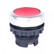 Кнопка плоская красная с самовозвратом Ex9P1 F r