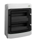 Щиток настенный PHS 24T, с прозрачной дверцей 24mod(2x12), IP65