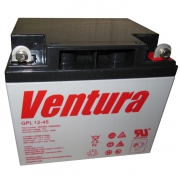 Аккумуляторная батарея Ventura GPL 12-45 (12В, 45Ач) свинцово-кислотная 